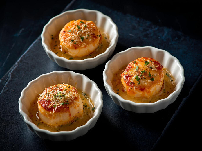 Ostiones gratinados